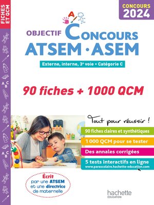 cover image of Objectif Concours ATSEM--ASEM 2024